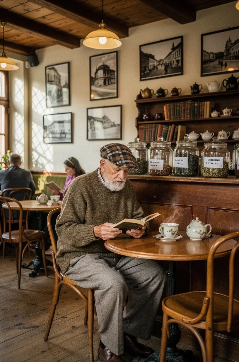Švelniai garuojantis žalias arbatos puodelis, skirtas pabrėžti hidratacijos svarbą kasdienėje rutinoje.